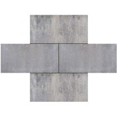 Fortress Tiles Sark 30 x 60 x 6 Grijs/Zwart