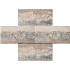 Piastrella Piatta Calce 30 x 60 x 4,7 Beige/Bruin/Grijs