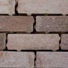 Waterpasserende Eco Brick Volkerak 7 x 21 x 8 Beige/Bruin/Grijs