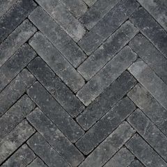 Close-up van Retrostones Plus 5 x 20 x 6,4 Antraciet
