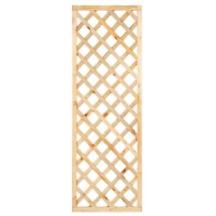 Trellis diagonaal recht met rechte lijst 60cm