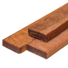 Regel hardhout 4.0x9.0x300cm