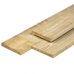 Plank Noord-Europees O/S-IV vuren 1.8x14.5x330cm