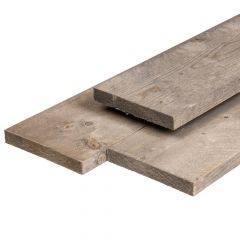 Steigerplank Midden-Europees zilvergrijs vuren 2.9x19.0x400cm