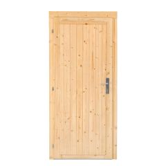 Deur enkel D5 LS vuren 90.5x196cm