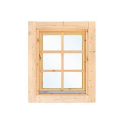 Draai- /kiepraam enkel L4 vuren 84x105.1cm