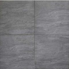 Trentino Nero 60x60x2 zwart