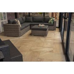 Woodlook Legend Brown 120x30x3 donker bruin
