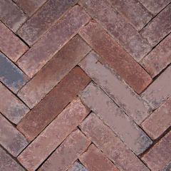 Hollandse Streken waalformaat Sallands 5 x 20 x 6 Rood/Paars