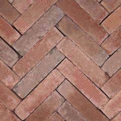 Hollandse Streken waalformaat Goois 5 x 20 x 6 Rood/Bruin