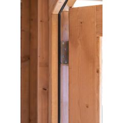 Deur enkel met raam LS Red Class Wood 100x205cm