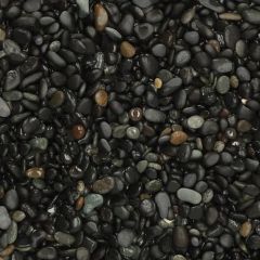 25 KG Beach pebbles Zwart 8 - 16 mm