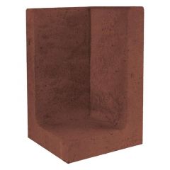 L-Element Hoek 40 x 40 x 60 Corten/Bruin