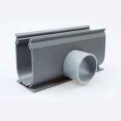 Ultra Drain Silverline zij-afvoer Silver