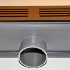 Ultra Drain Blackline zij-afvoer Black