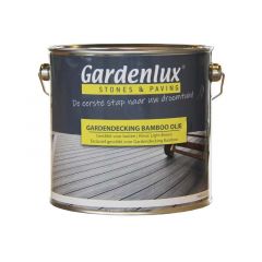 Gardendecking Bamboo olie 2,5 liter  Light Brown