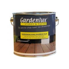 Gardendecking Bamboo olie 2,5 liter  Dark Brown