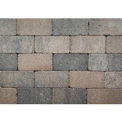 Antieke Trommel Betonstraatsteen 6 cm Oud Drachten, ideaal voor authentieke tuinen, opritten en terrassen, 10,5 x 21 cm