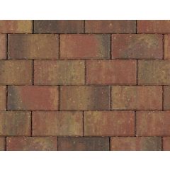 Kleurige betonklinkers van Kijlstra, 6 cm hoog, ideaal voor duurzame bestrating. Formaat: 10,5 x 21 cm