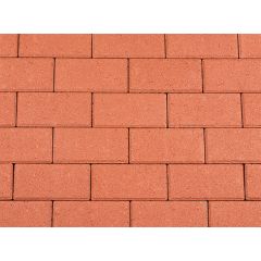 Betonstraatsteen 8 cm rood komo