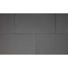 H2O comfort square 40x80x5 cm black