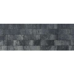 Longstone opritsteen 7 cm grijs/zwart