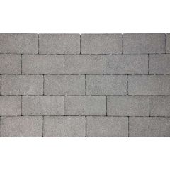 Nature top betonstraatsteen 6 cm spotted grey mini facet komo