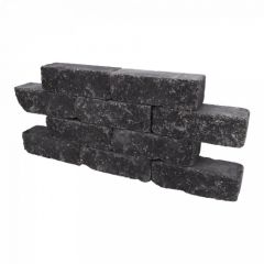 Catrock Getrommeld Zwart 11.5x31