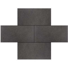 Piastrella Piatta Anthracite 30 x 60 x 4,7 Antraciet
