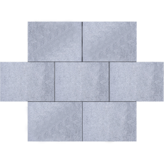 Granulati  Grigio Misto 20 x 30 x 6 Grijs/Zwart