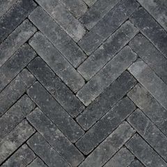 Close-up van Retrostones Plus 5 x 20 x 6,4 Antraciet