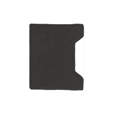 S-top H-verbandsteen begin/eind 8 cm antraciet
