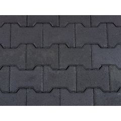 H-verbandsteen 8 cm antraciet komo