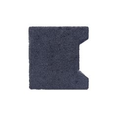 H-verbandsteen begin/eind 8 cm antraciet