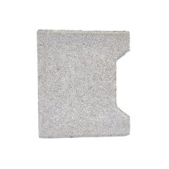 H-verbandsteen begin/eind 8 cm grijs