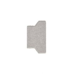 H-verbandsteen half 8 cm grijs komo