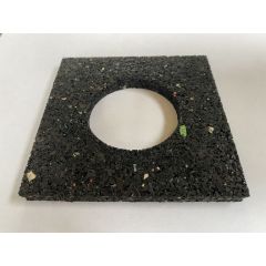 Vaste onderplaat RC 14 - 120x120x10