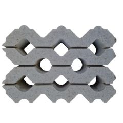 Grasbeton WaterWijs 40x60x12 cm grijs vlak (DR)