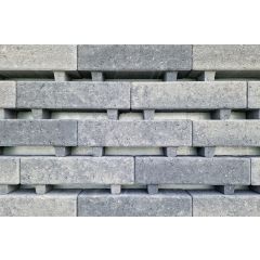 Waterpasserende longstone WaterWijs 7 cm grijs/zwart