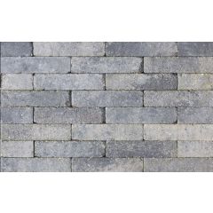 Stonique trommel dikformaat XL 28x7x8 cm grijs/zwart