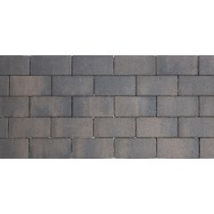 Patio brick 8 cm dark sepia komo