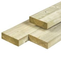 Ligger Noord-Europees O/S-IV vuren 4.5x14.5x300cm