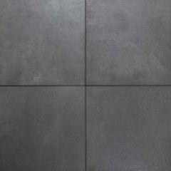Cemento Antracite 80x80x2 zwart