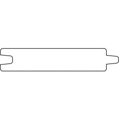 Blokhutprofiel douglas 2.8x19.5x300cm