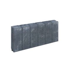 Blokjesband 8 x 25 x 50 Zwart