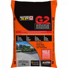 20 kg Gator XP G2 polymeerzand Antraciet 34x45