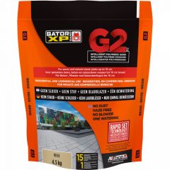 4,5 kg Gator XP G2 polymeerzand Beige 24x28