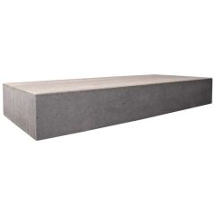 Traptrede De Luxe 120 x 40 x 15  Grijs