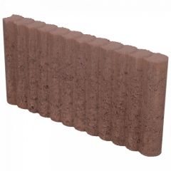 Mini Rondobandpalissade Bruin 25x50