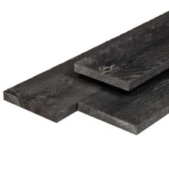 Douglas Plank fijnbezaagd  2,2 x 20 x 400 Zwart